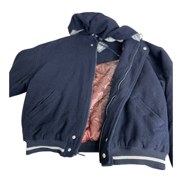 University California Berkeley Wool Blend Navy Jacket Men's Size XL Preppy - Picture 10 of 10